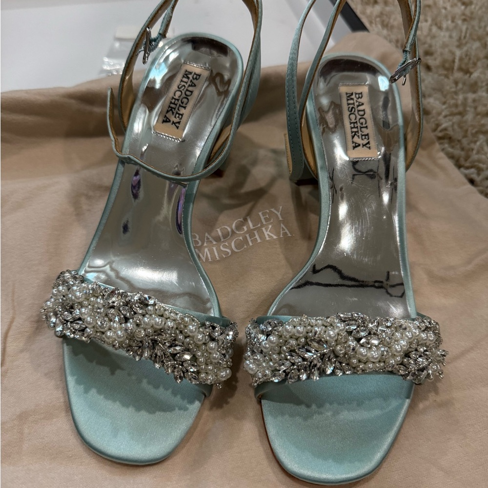 Badgley Mischka Clara - 7.5 - Blue